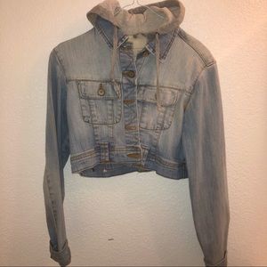 Jean hoodie
